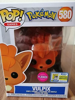 Buy Funko Pop! Pokemon Vulpix Flocked #581 Pop! Vinyl Figure NEW Extremely Rare • 59.99£