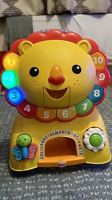Buy Fisher Price Musical Lion Lights & Music Walker Kids Baby Toy Gift 6 Months+ • 22£