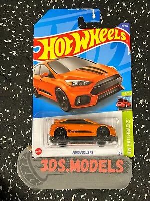 Buy FORD FOCUS RS ORANGE L/C Hot Wheels 1:64 **COMBINE POSTAGE** • 4.95£