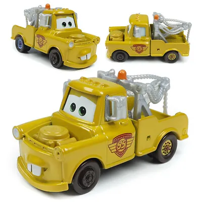 Buy Disney Pixar Car Rare Golden Tow Mater 1:55 Diecast Toy Cars Xmas Birthday Gift • 7.99£