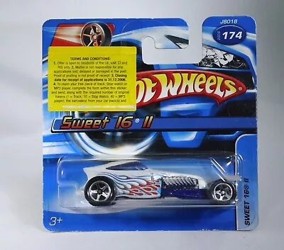 Buy Hot Wheels Sweet 16 II In White From Mainline Series Ref J8018 • 6.99£