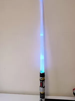 Buy STAR WARS Lightsaber LIGHT SABER (LIGHTS UP WITH SOUNDS) RED BLUE HASBRO 2016 • 19.99£