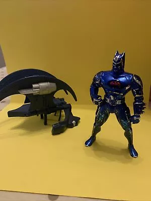 Buy Batman Figure Metallic Blue 1994 Kenner Approx 5 Inch Loose • 9.95£