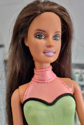 Buy BARBIE Brunette Doll (Teresa?) 2000s Swimsuit • 18.24£