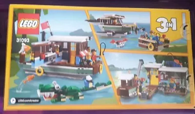 Buy LEGO Creator Expert: Riverside Houseboat (31093) - Brand New & Sealed. FREE P&P. • 25.45£