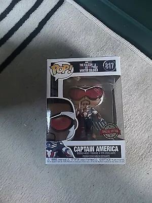 Buy Funko Pop Marvel Falcon & The Winter Soldier Captain America • 5£