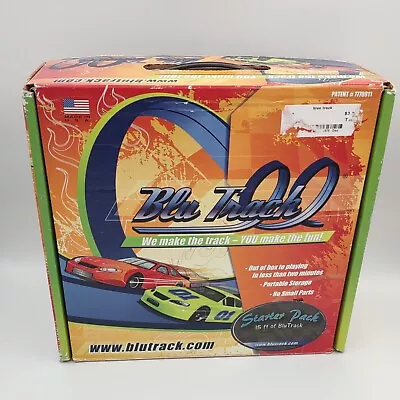 Buy Blu Track 15 Ft Starter Pack In Original Box Flexible 2 Lane For Hot Wheels • 21.39£