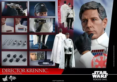 Buy In Hand! New Hot Toys MMS519 1/6 Rogue One: A Star Wars Story Director Krennic • 365£