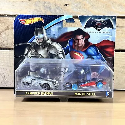Buy Hot Wheels Batman V Superman Dawn Of Justice Mattel Die Cast Figures New 2015 • 12.99£