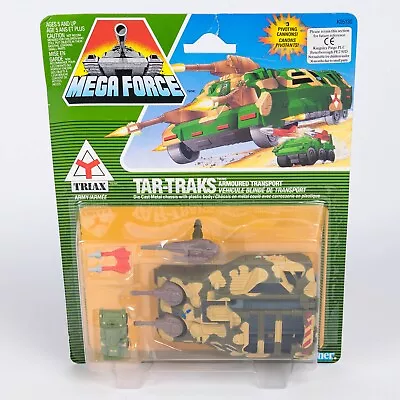 Buy MOC Vintage 1989 Kenner Mega Force Triax Tar-Traks Armoured Transport • 45£