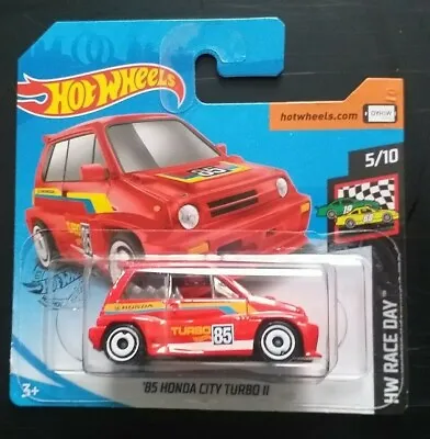 Buy Hot Wheels 2020 Honda City Turbo Ii, Red, Short Card . • 3.99£