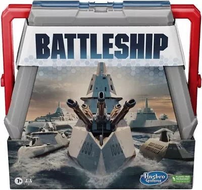 Buy Hasbro Gaming Battleship Classic Board Game, Strategy Game For Kids Ages 7 And  • 21.39£