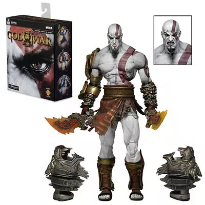 Buy God Of War 3 Kratos Kratos Movable Doll Action Figures Anime Toy Neca 7-Inch • 26.12£