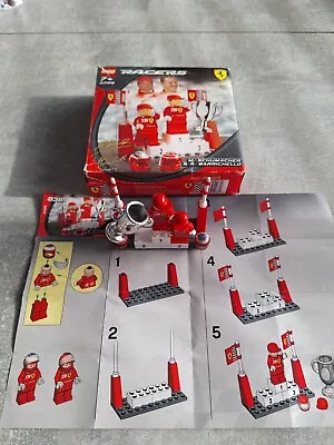 Buy LEGO 8389 Racers Ferrari Set  Barrichello & Schumacher • 42£