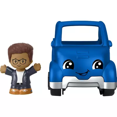 Buy Fisher Price Little People Blue Electric Car • 12.99£