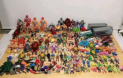 Buy Vintage 1980s/90s Action Figure Bundle Job Lot - Transformers Thundercats He Man • 90.69£