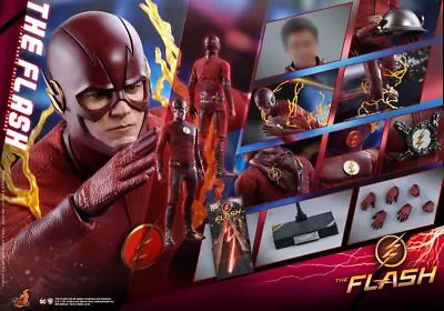 Buy In Stock Hottoys Hot Toys Tms009 - The Flash/Flash Flash 1/6 Scale Figure • 365.99£