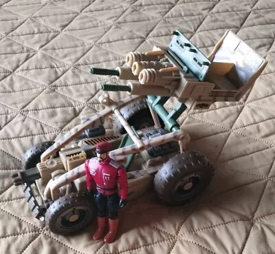 Buy Vintage Gi Joe Sand Razor Dune Buggy 2001 + Sgt. Savage Figure  • 9.99£