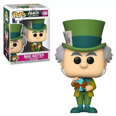 Buy Alice In Wonderland 70th - Mad Hatter Pop 10cm Figure • 12.22£