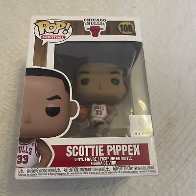 Buy Funko Pop! NBA: Chicago Bulls - Scottie Pippen Vinyl Figure - 108 • 13.99£