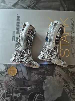 Buy Hot Toys Iron Man Tony Stark Mech Test DELUXE MMS582 LED Boots 1/6th Scale • 59.99£