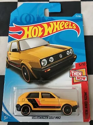 Buy 2018 Hot Wheels Volkswagen Golf Mk2 Then And Now Long Card 171/365 #5/10 • 6.95£