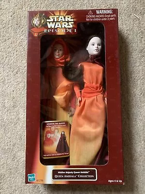 Buy STAR WARS Hidden Majesty Queen Amidala 12” Doll With Mask NEW-SEALED HASBRO • 9£