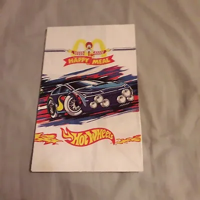 Buy McDonalds Happy Meal Bag From 2002 Hot Wheels • 1.85£