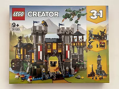 Buy LEGO 31125 Medieval Castle + Minifigs - 3in1 - New Sealed - FREE 24PF P+p • 99.95£