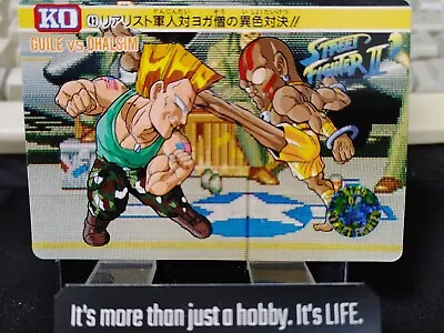 Buy Street Fighter II Bandai Guile Carddass Card #42 Japanese Retro Japan Rare • 5.74£