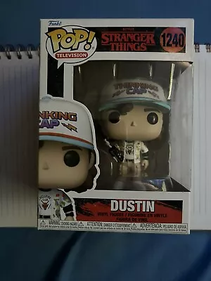 Buy Funko Pop Netflix Stranger Things 4 Dustin #1240 Action Figure (62394) • 10£