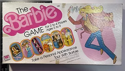 Buy Vintage The Barbie Game Boardgame Personal Appearance Tour 1980 Complete • 18.63£