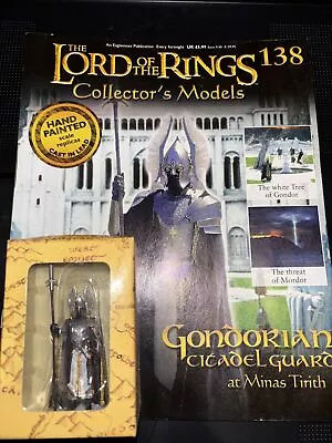 Buy Lord Of The Rings Collector's Models Eaglemoss Issue 138 Gondorian Citadel Guard • 29.99£