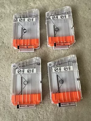 Buy Nerf N-Strike Elite Blaster Gun Accustrike 6 Dart Magazines X 4 White - • 8.72£