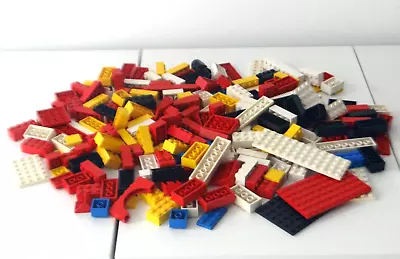 Buy LEGO Vintage 1970s Red, Blue, Yellow, White, Black, Grey PAT PEND 500g • 6.99£