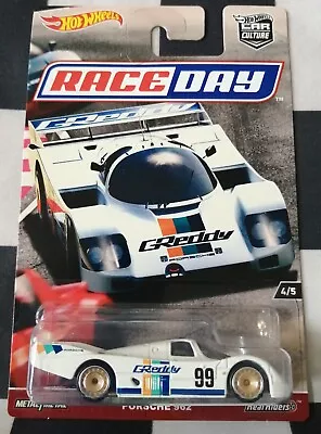 Buy 2017 Hot Wheels Premium Car Culture Race Day Porsche 962 First Editions #4/5  • 29.95£