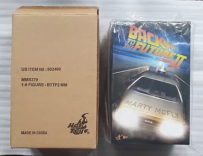 Buy Hot Toys Back To The Future Part 2 MMS379 1/6 Figure Boxed W/ Shipper RARE • 379.99£