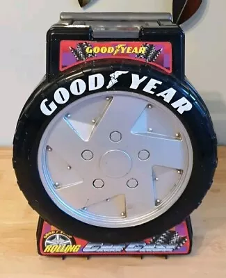 Buy Vintage Goodyear Rolling Storage Case For Diecast Cars Hot Wheels Matchbox  • 24.99£