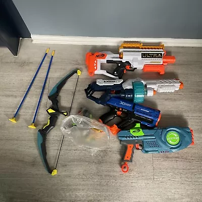 Buy Joblot Nerf & Zuru X Shot Guns & Bowe And Arrow OFFERS • 69.99£