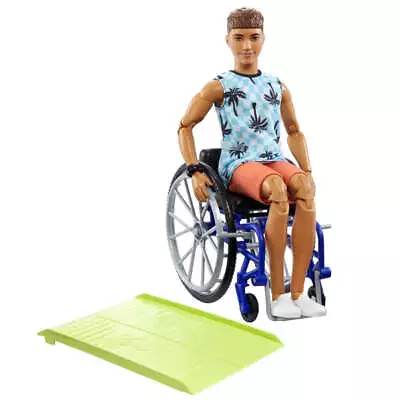 Buy Ken Fashionistas Doll With Wheelchair • 39.99£