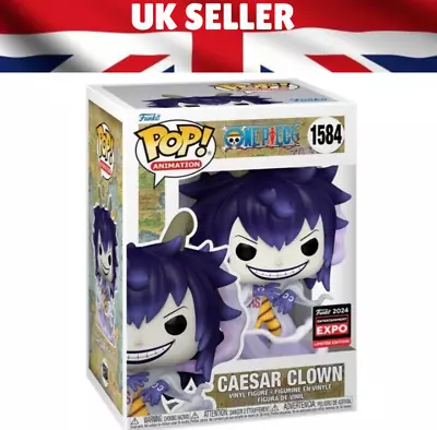 Buy Funko Pop! One Piece Caesar Clown C2E2 Expo 2024 Limited Edition Exclusive #1584 • 37.95£
