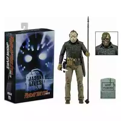 Buy NECA Friday The 13th Part VI Jason Voorhees PVC 7  Action Figure Model Statue • 27.99£