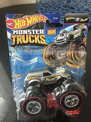 Buy Hot Wheels Monster Truck 2024 Treasure Hunt Poison Pinto Silver 1:64. Brand New • 18£