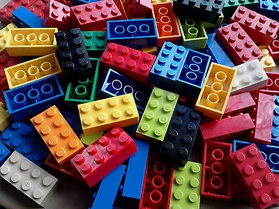 Buy 50 2x4 Lego Bricks  Joblot 3001 • 9.49£