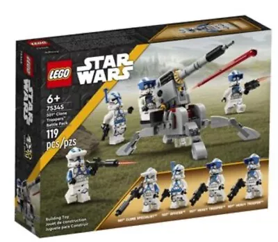 Buy LEGO Star Wars: 501st Clone Troopers Battle Pack (75345) 100% Complete With Box • 6.50£