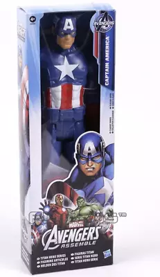 Buy Marvel CAPTAIN AMERICA Action Figure 12 Inch 30cm Avengers Hasbro • 7.99£