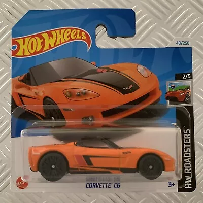 Buy Hot Wheels Corvette C6 (Orange) 1:64 Mattel Diecast • 4£