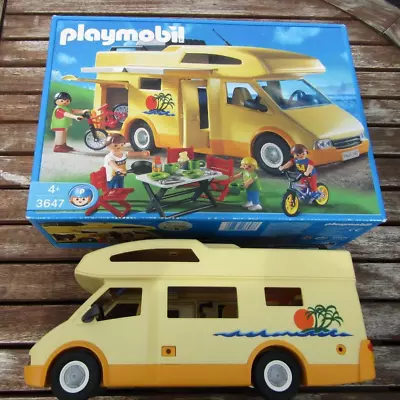 Buy Playmobil 3647 Holiday Family Camper Van - Boxed • 9.99£