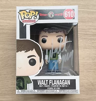 Buy Funko Pop Secret Stash Walt Flanagan Signed #610 + Free Protector • 149.99£