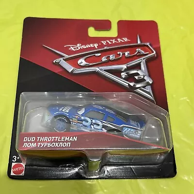 Buy Disney Pixar Cars 3 Dud Throttleman Diecast 1:55 Combine Post • 18.50£